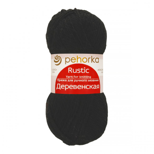 Пряжа Пехорская ПТ "Деревенская" 100% шерсть, 100г, 250м+/-15м Пряжа Пехорская ПТ "Деревенская" 100% шерсть, 100г, 250м+/-15м