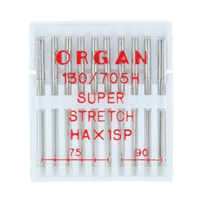 Иглы ORGAN супер стрейч 10 шт, Япония