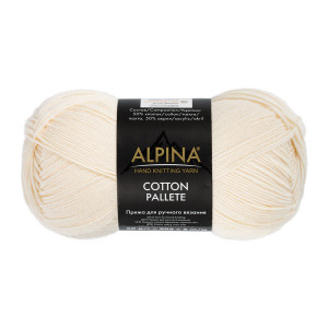 Пряжа ALPINA "Cotton Palette" 50% хлопок 50% акрил 50г 205м, шт.