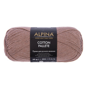 Пряжа ALPINA "Cotton Palette" 50% хлопок 50% акрил 50г 205м, шт.