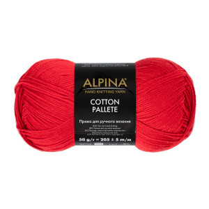 Пряжа ALPINA "Cotton Palette" 50% хлопок 50% акрил 50г 205м, шт.