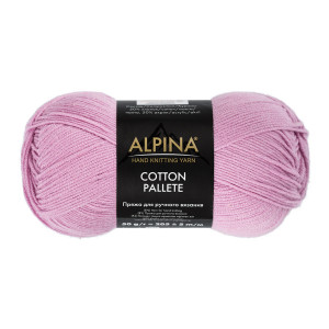 Пряжа ALPINA "Cotton Palette" 50% хлопок 50% акрил 50г 205м, шт.